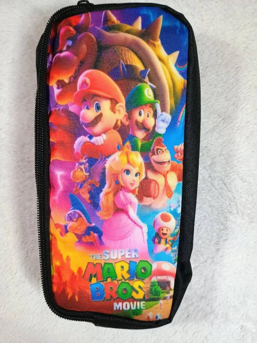 MIX Kids Bundle-3-pc Super Mario Bros Movie School Set Backpack Lunchbox Pencil